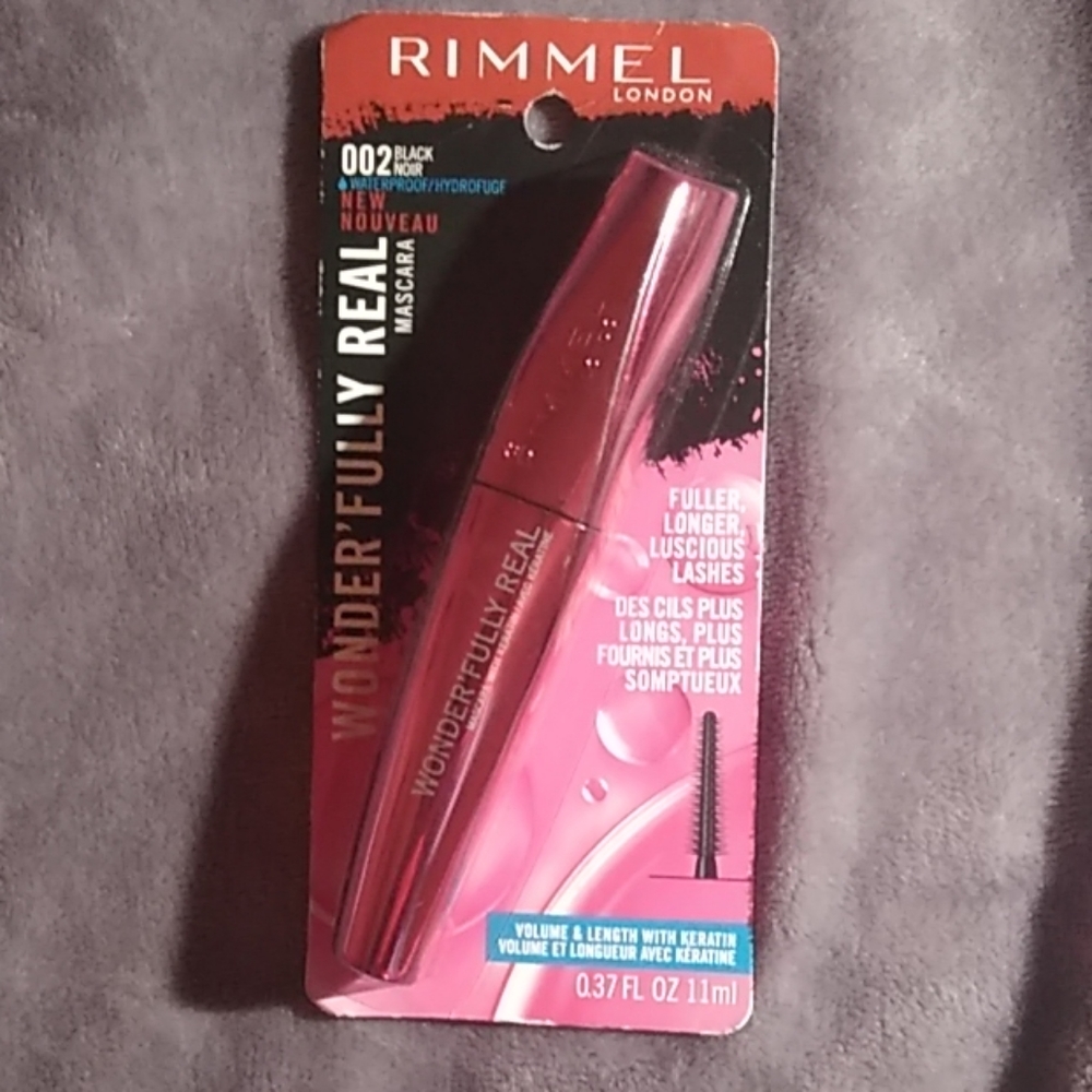 Rimmel black waterproof mascara
